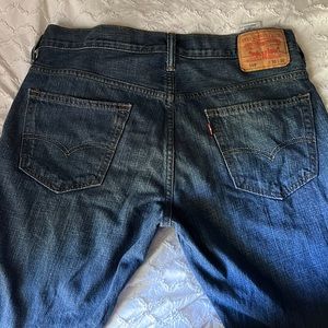 Dark wash Levi’s